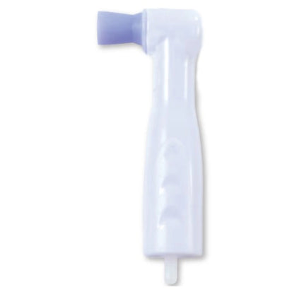 Premium Plus - Disposable Prophy Angle With Regular Cup Lavender 100/pack Latex-Free Ribbed