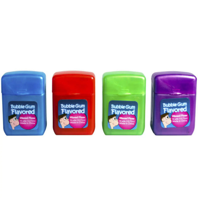 Plak Smacker - Bubblegum Flavored Floss 15-Yards (144 Ct)