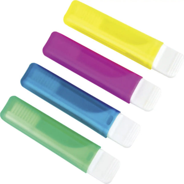 Plak Smacker - Travel Brush With Flat-Head Handle (72 Ct)