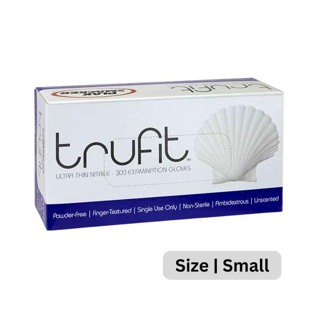 Plak Smacker - Trufit Violet Ultra Thin Nitrile Gloves - Small  (300 Ct)