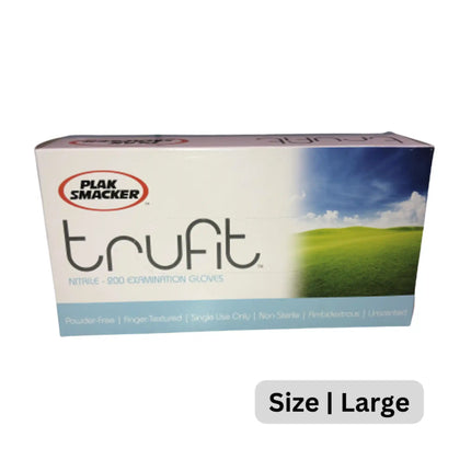 Plak Smacker - Trufit Blue Nitrile Gloves- L (200Ct)
