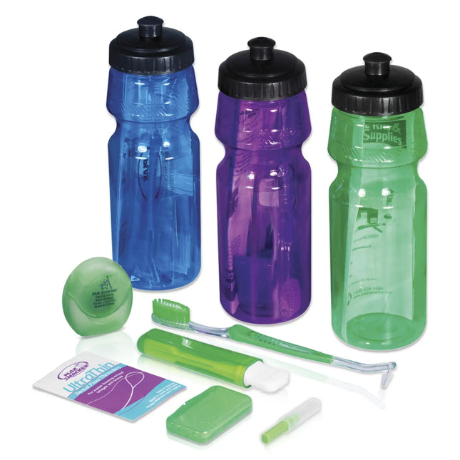 Plak Smacker - Ortho Water Bottle Kit - Bpa Free (24 Ct)