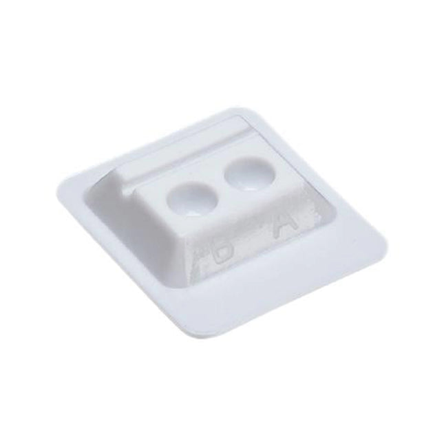 BondWell 2-Well Disposable Mixing Wells, White, bo