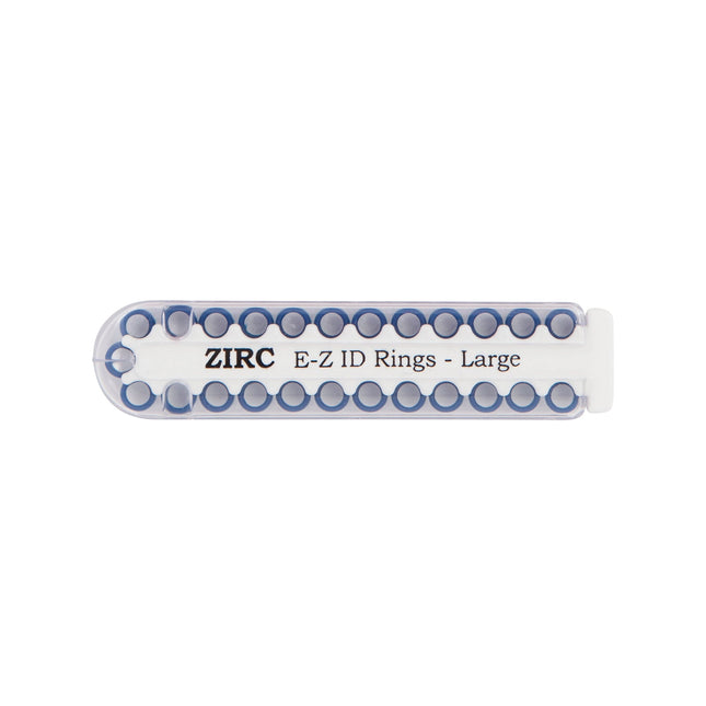 E-Z ID Instrument Rings Large - Midnight Blue, pack of 25