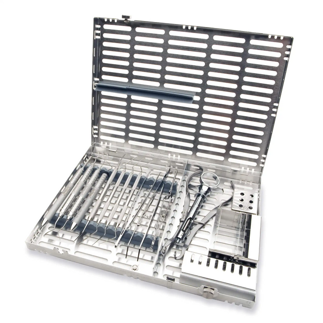 IMS Endo Large Signature Series 12 Instrument Cassette, Gray.