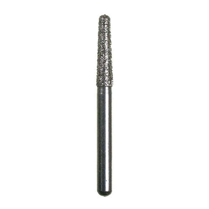 Spring FG 773.7 Round End Taper Fine Grit Diamond Dental Bur -Single-Patient Use 25pk
