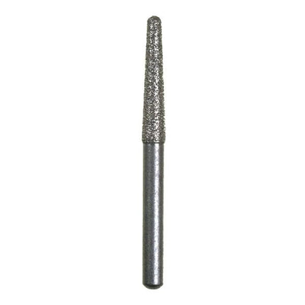 Spring FG 773.9 Round End Taper Fine Grit Diamond Dental Bur -Single-Patient Use 25pk