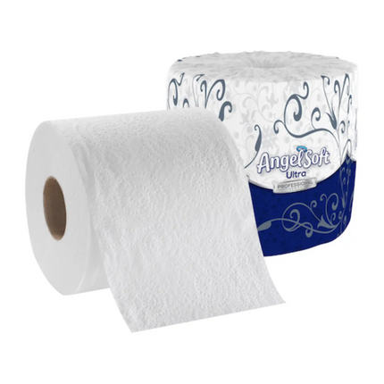 Georgia Pacific - Ultra Premium Embossed Bathroom Tissue, 2-Ply, White, 4?" x 4.05", 400 sht/rl, 60 Rl/Cs