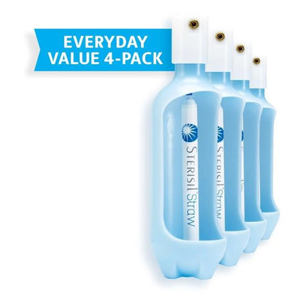 Sterisil Straw Everyday Value 4-Pack - Municipal