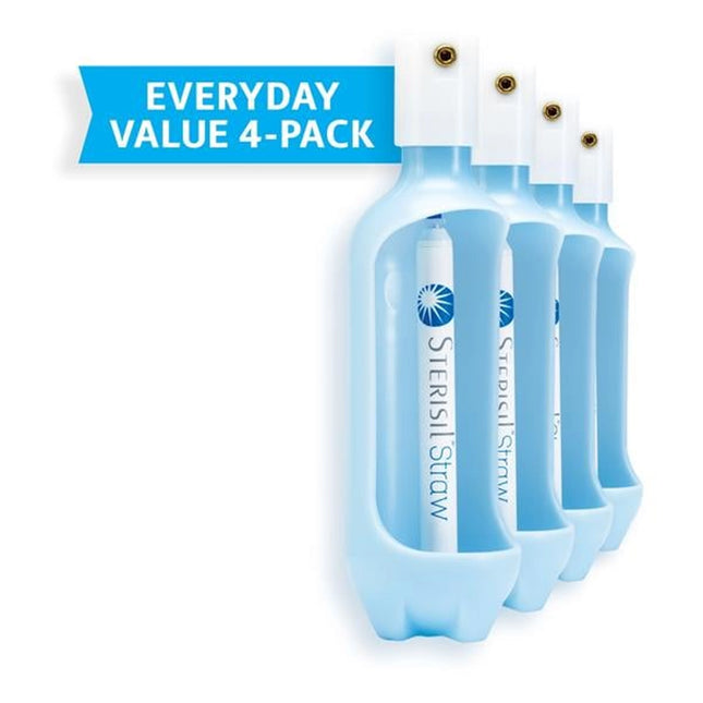 Sterisil Straw Everyday Value 4-Pack - Municipal