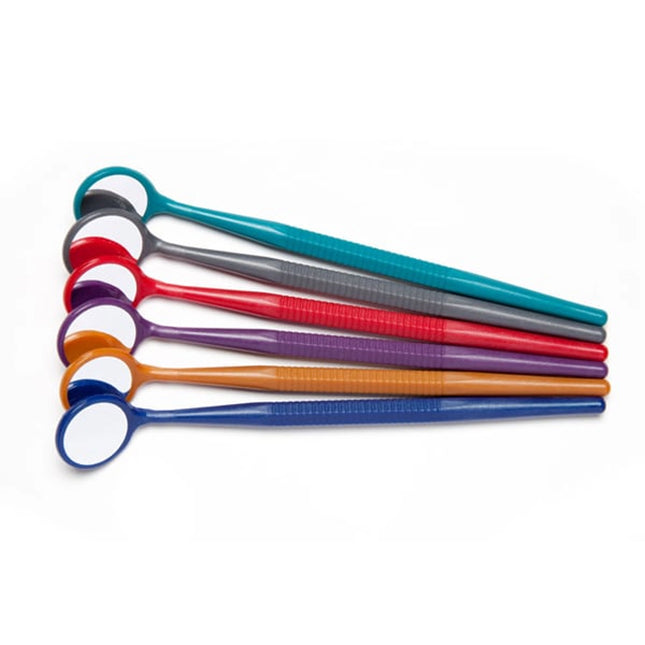 Zirc - Crystal HD #4 Thin Grip Mirror 12/Pk Assorted -Jewel