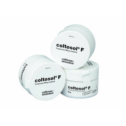 Coltosol F Temporary Filling Material 3 Jars Of 38 G Each. Creamy Consistency For Easy