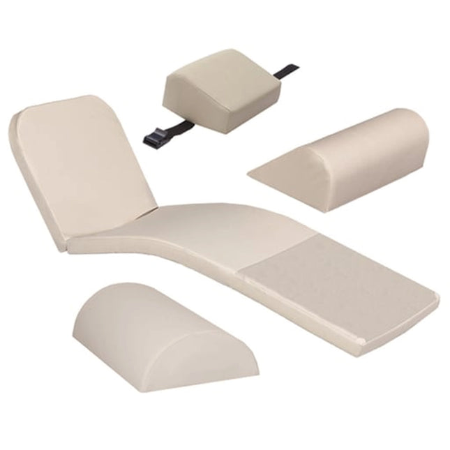 Mediposture Dental Chair Overlay System W/4" Classic Memory Headrest Beige