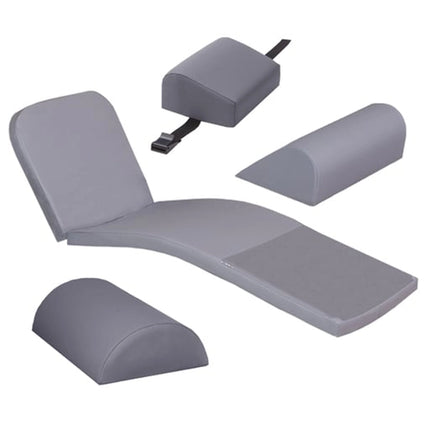 Mediposture Dental Chair Overlay System W/4" Classic Memory Headrest Gray