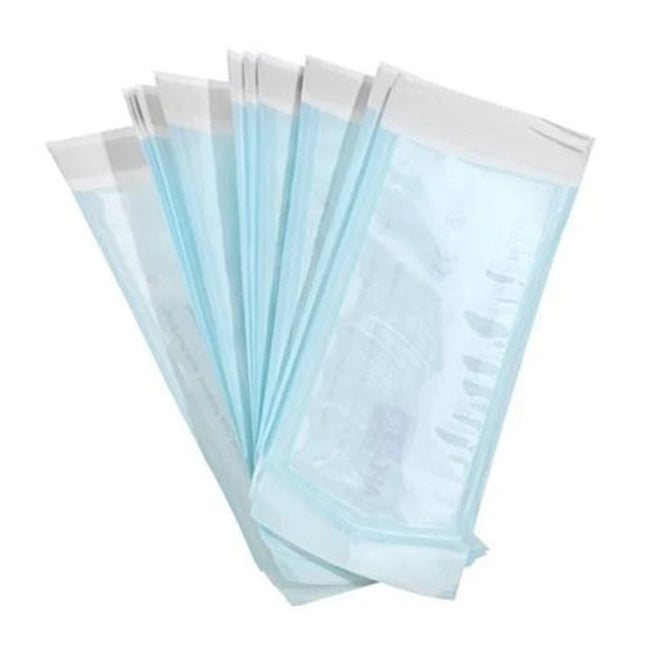 Safe-Dent - Safe-Dent - Sterilization Pouches-Dual Indicators, Color Coded For Rapid Reorder 3.5" X 5.25" 200 Pcs/Box