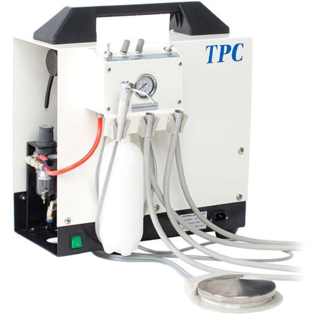 Portable Dental System (Smaller Unit) 4 Hole Tubings, 110V