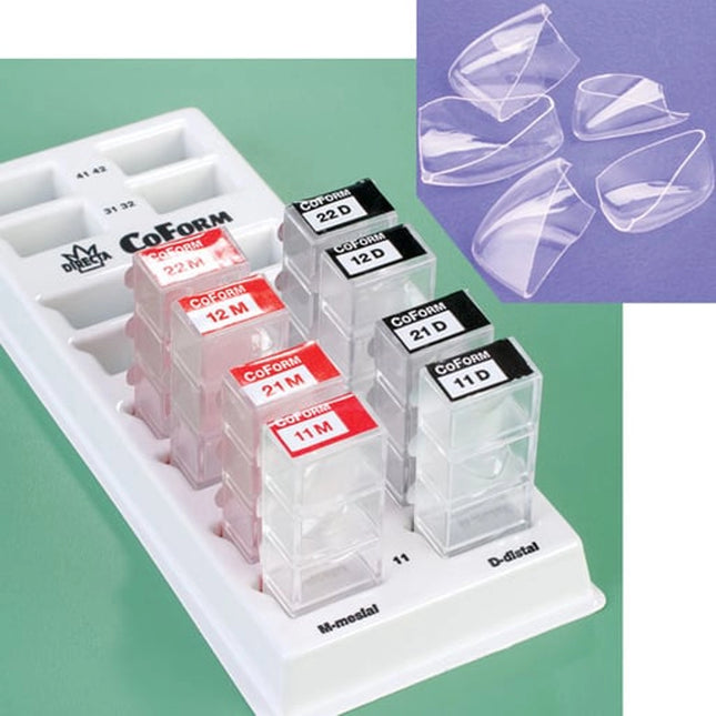 Conform 64-Piece Matrix Kit: Sizes 11 12 21 22 Mesial & Distal 8 Of Each Size Innovative Aid