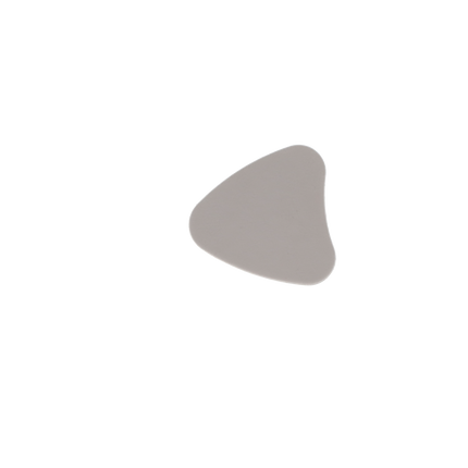 Dri-Angle Cotton Roll Substitute, Silver-Coated, Large, Silver, 320/Pk, 32-LAG