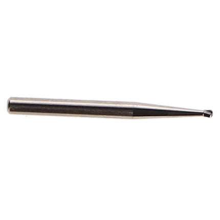 Carbide Bur, FG, # 1, Round, 0.8 mm, 100/Pk, FG1-100