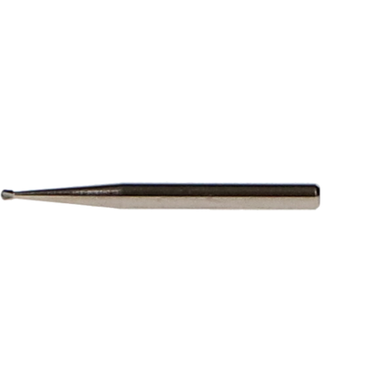 Carbide Bur, FG, # 1/2, Round, 0.7 mm, 100/Pk, FG1/2-100