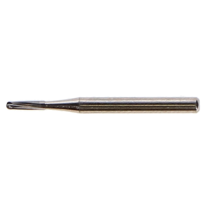 Carbide Bur, FG, # 1156, Straight Dome End Fissure, 0.9 mm, 100/Pk, FG1156-100