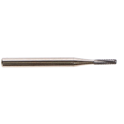 Carbide Bur, FG, # 1556, Straight Dome End Cross Cut Fissure, 0.9 mm, 100/Pk, FG1556-100