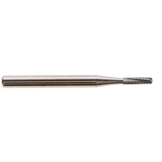 Carbide Bur, FG, # 1556, Straight Dome End Cross Cut Fissure, 0.9 mm, 100/Pk, FG1556-100