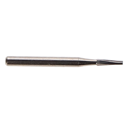 Carbide Bur, FG, # 170, Taper Fissure, 1.0 mm, 100/Pk, FG170-100