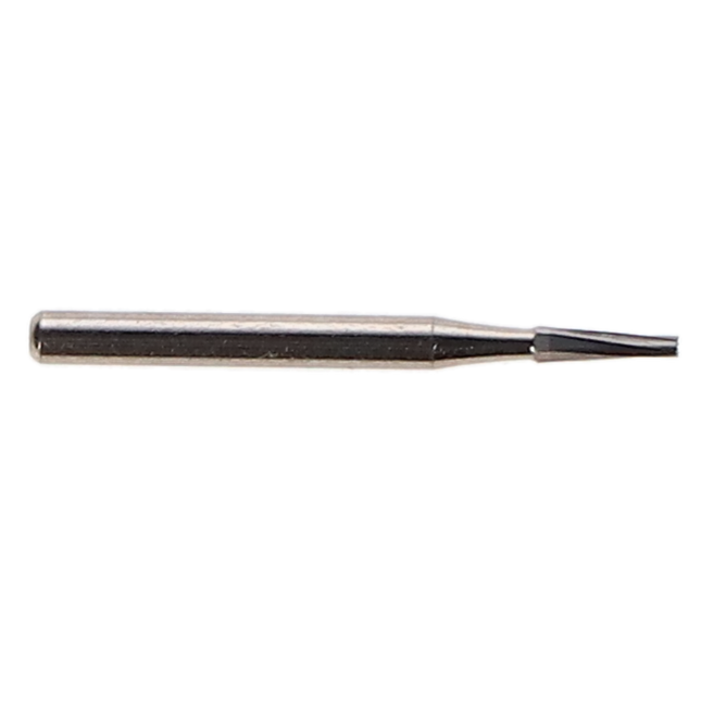 Carbide Bur, FG, # 170, Taper Fissure, 1.0 mm, 100/Pk, FG170-100