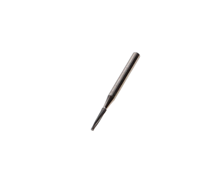 Carbide Bur, FG, # 170L, Long Taper Fissure, 1.0 mm, 100/Pk, FG170L-100