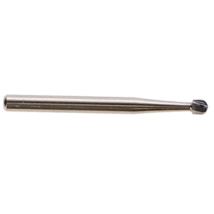 Carbide Bur, FG, # 4, Round, 1.4 mm, 100/Pk, FG4-100