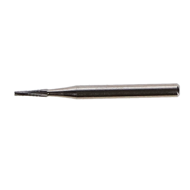 Carbide Bur, FG, # 699, Cross Cut Taper, 0.9 mm, 100/Pk, FG699-100