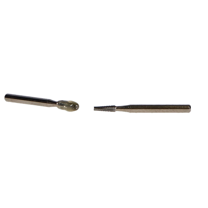 Carbide Bur, FG, # 701, Cross Cut Taper, 1.2 mm, 100/Pk, FG701-100