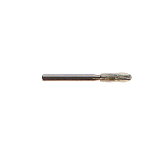 Carbide Bur, FG, # 701L, Long Cross Cut Taper, 1.2 mm, 100/Pk, FG701L-100