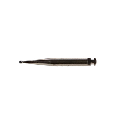 Carbide Bur, RA, # 1, Round, 0.8 mm, 100/Pk, RA1-100