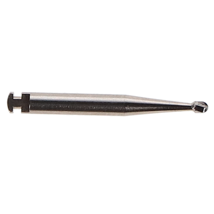 Carbide Bur, RA, # 4, Round, 1.4 mm, 100/Pk, RA4-100