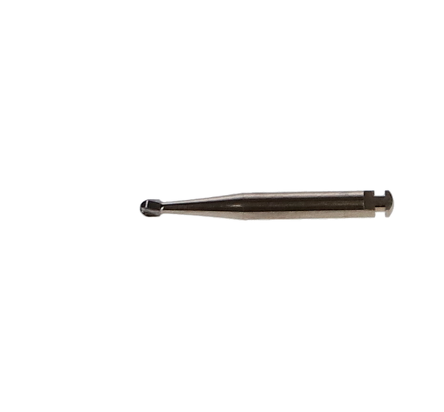 Carbide Bur, RA, # 5, Round, 1.6 mm, 100/Pk, RA5-100