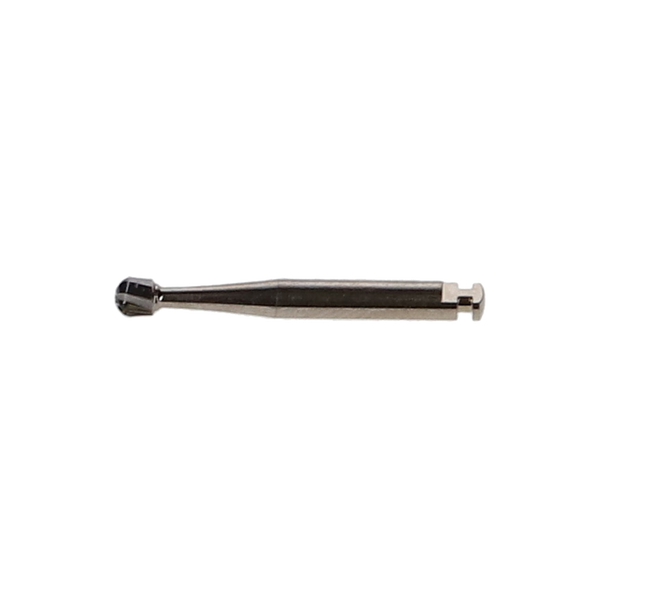 Carbide Bur, RA, # 8, Round, 2.3 mm, 100/Pk, RA8-100