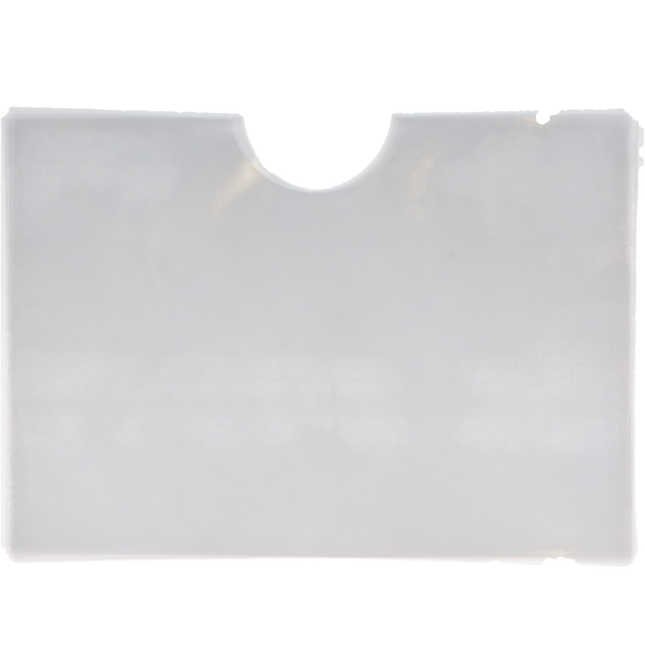 Defend T-Style Light Handle Sleeves, 4" x 5.75", Clear, 500/Pk, BF5000