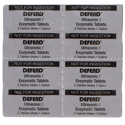 Defend Ultrasonic Cleaning Tabs, 64/Pk, UT1000