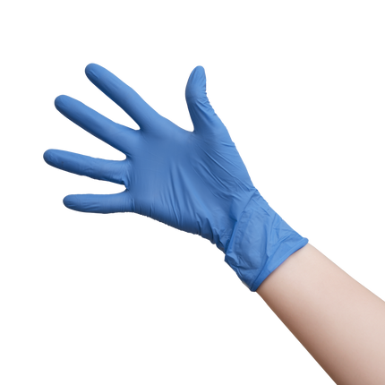 Aurelia Transform Nitrile Examination Gloves, Medium, Transblue, 200/Box