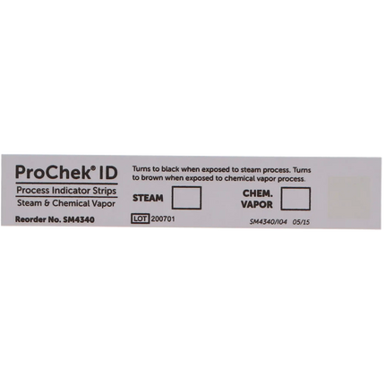 Steam Process Indicator Strip 250/Bx