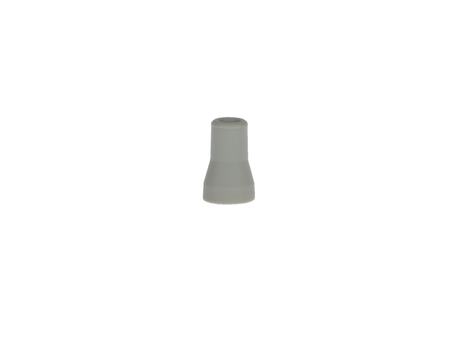 Push-On Saliva Ejector Tip, Plastic, Latex-Free, Autoclavable, Gray, 1/Pk, 5754