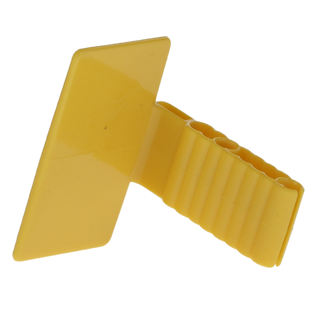 Xios XG Sensor Holder, Posterior Bite Blocks with Adhesive, Yellow, 100/Pk, 6176528