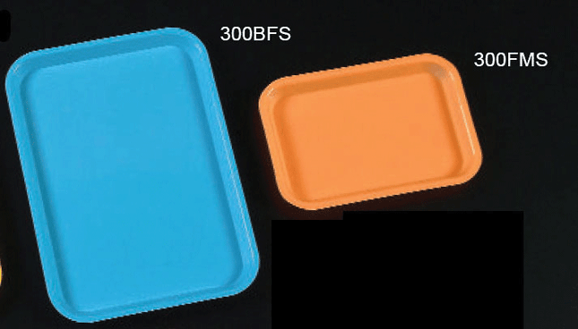 Flat Tray # B, Black, 1/Pk, OR310