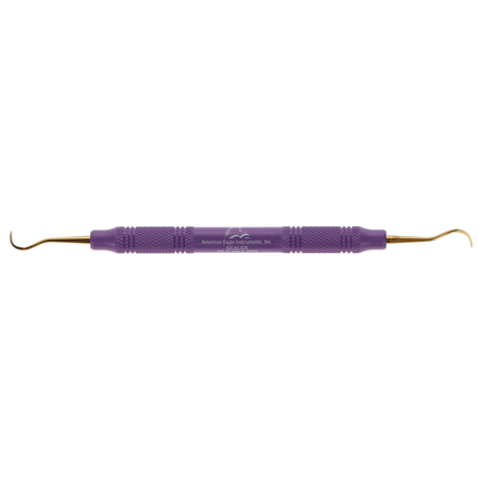 Sickle Scaler, XP, # H6-7, Universal Anterior, EagleLite, Resin, 3/8", Purple, 1/Pk, AESH6-7XPX