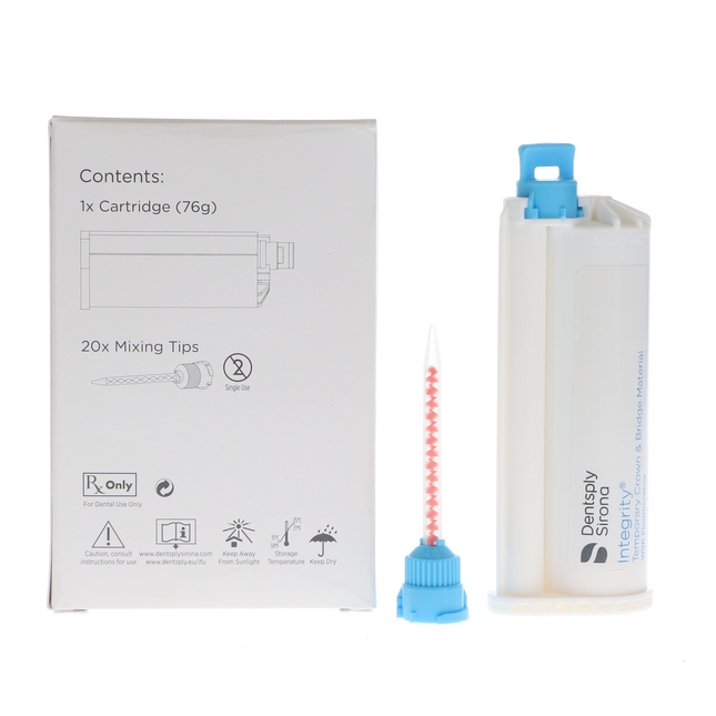 Integrity Temporary C&B Material, Cartridge Refill, 76 g, A3.5, 1/Pk, 666230