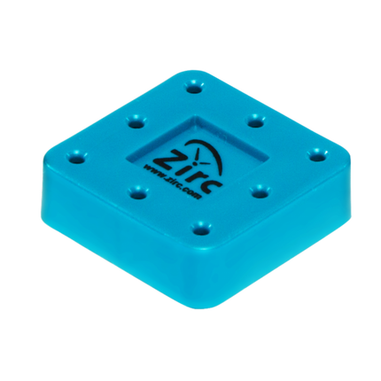 Magnetic Bur Block, 8-Hole, Neon Blue, 1/Pk, 50Z400N