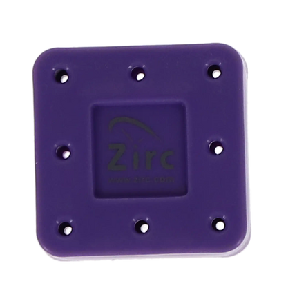 Zirc - Bur Block 8 Hole Vibrant Purple