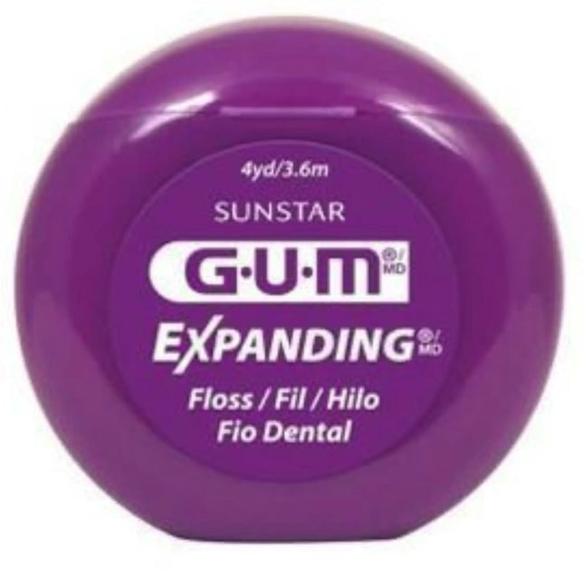 Sunstar Butler - Gum Expanding Floss, 4 yd, 144/Pk